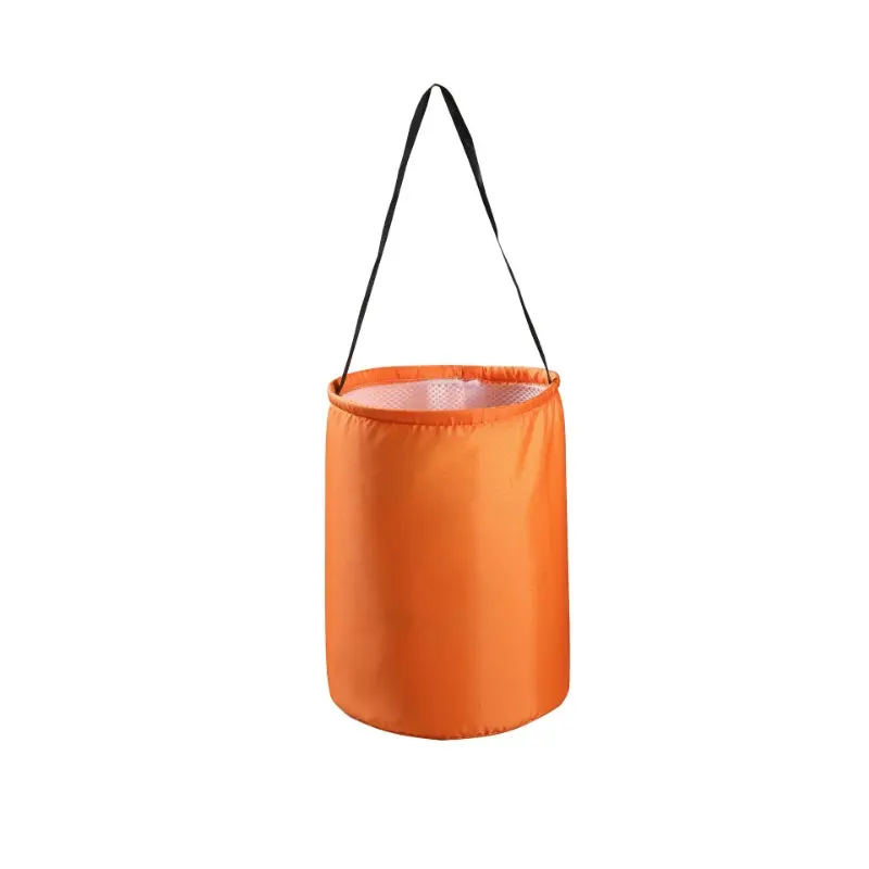 LED Light Halloween Trick or Treat Bucket Pumpkin Candy Bags Collapsible Halloween Basket for Thanksgiving Party Gift Basket