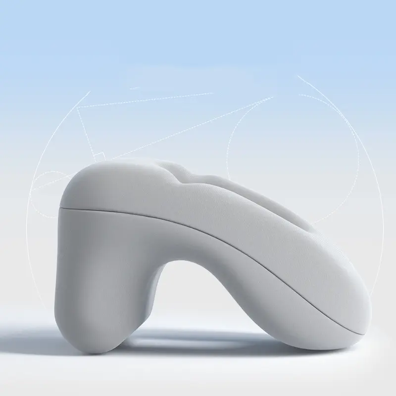 Travel Pillow Nap Pure Memory Foam Neck Pillow For Airplane Office Nap Ceramic Pillows Flight Sleeping Head Neck Support