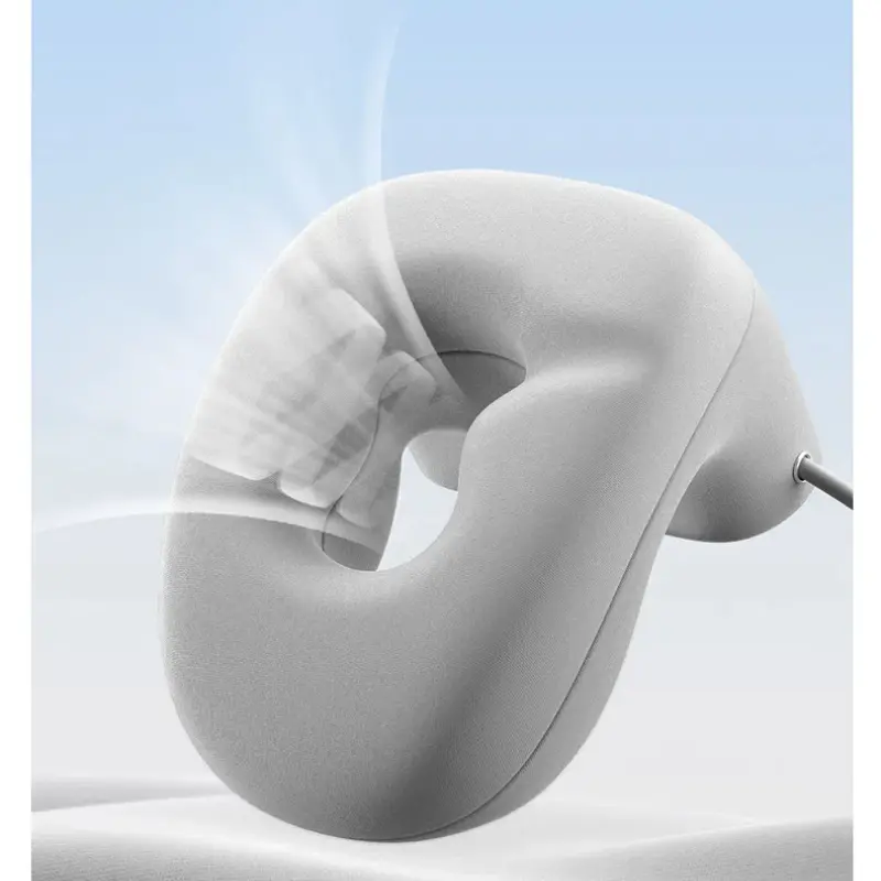 Travel Pillow Nap Pure Memory Foam Neck Pillow For Airplane Office Nap Ceramic Pillows Flight Sleeping Head Neck Support
