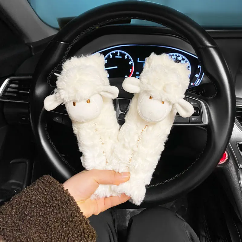 Car Styling Seat Belt Cover Shoulder Strap Harness Cushion Cartoon Car Seatbelt Shoulder Pad Protector Auto Neck Support
