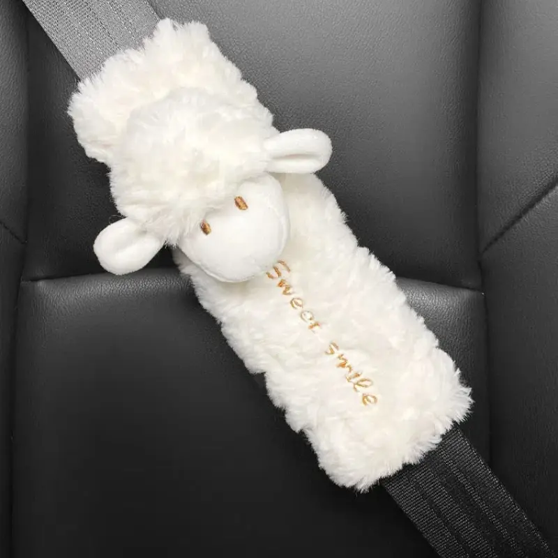 Car Styling Seat Belt Cover Shoulder Strap Harness Cushion Cartoon Car Seatbelt Shoulder Pad Protector Auto Neck Support