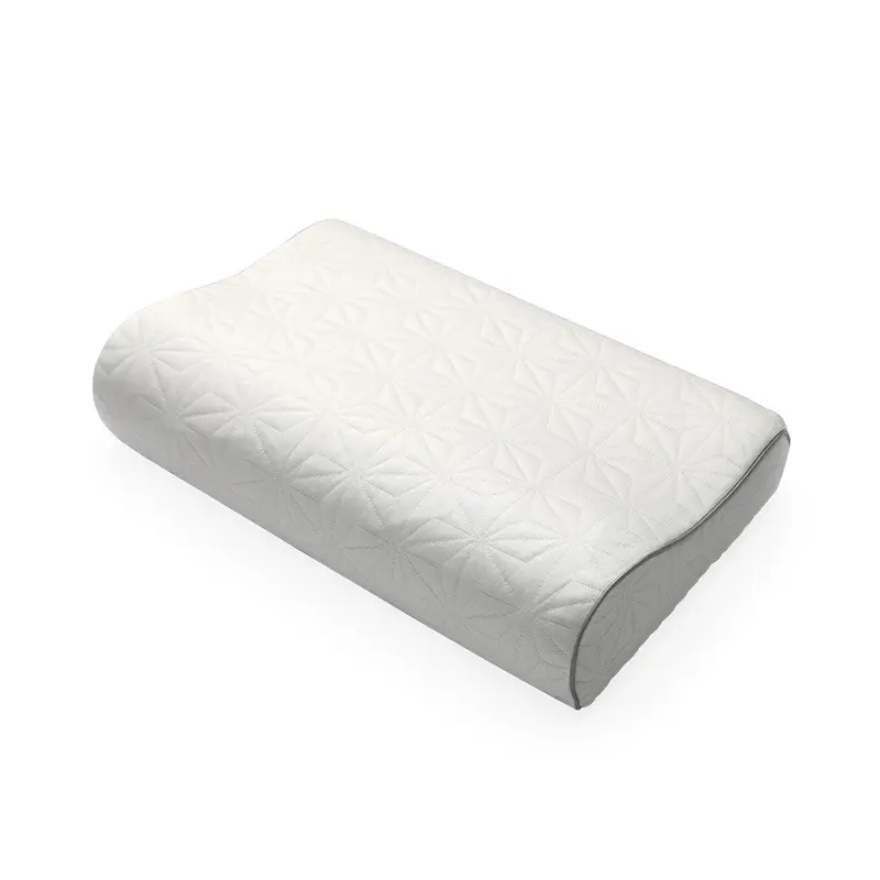 Memory Foam Pillow, Knitted Fabric Polyurethane Slow Rebound Temperature Sensing Water Cube Pillow Core For Anti-snoring Nec