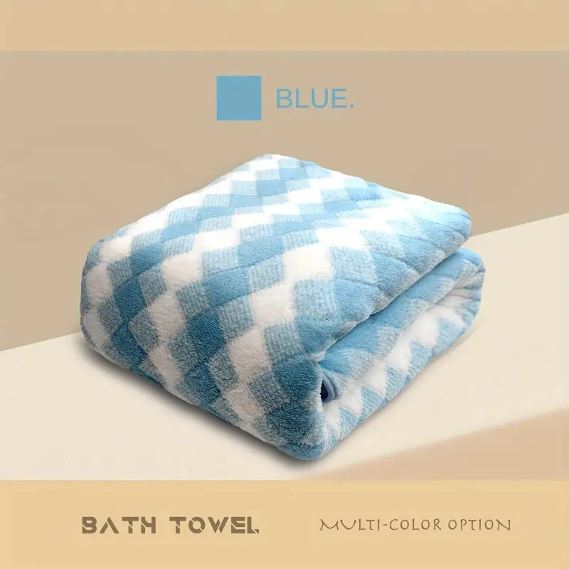 High Quality Thicken Coral Velvet Bath Towel Quick Soft Absorbent Bath Towel Super Large Quick-drying Comfortbath Towel 90x180cm