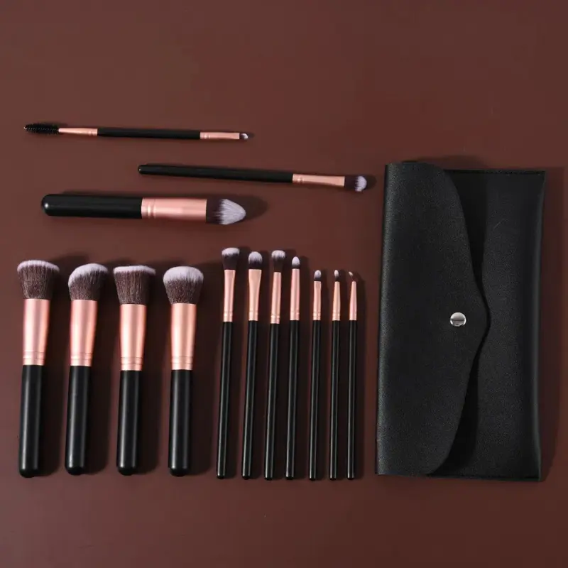 Makeup Brush All Kinds Eyeshadow Foundation Amazon14 Concealer Powder Bronzer Blusher Eyeliner Retractable Professional Brushes