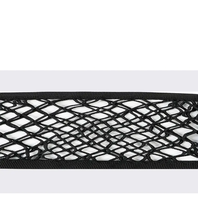 Car Storage Net Bag Between Seats Car Styling Storage Bag Elastic Mesh Net Organizer Auto Accessories