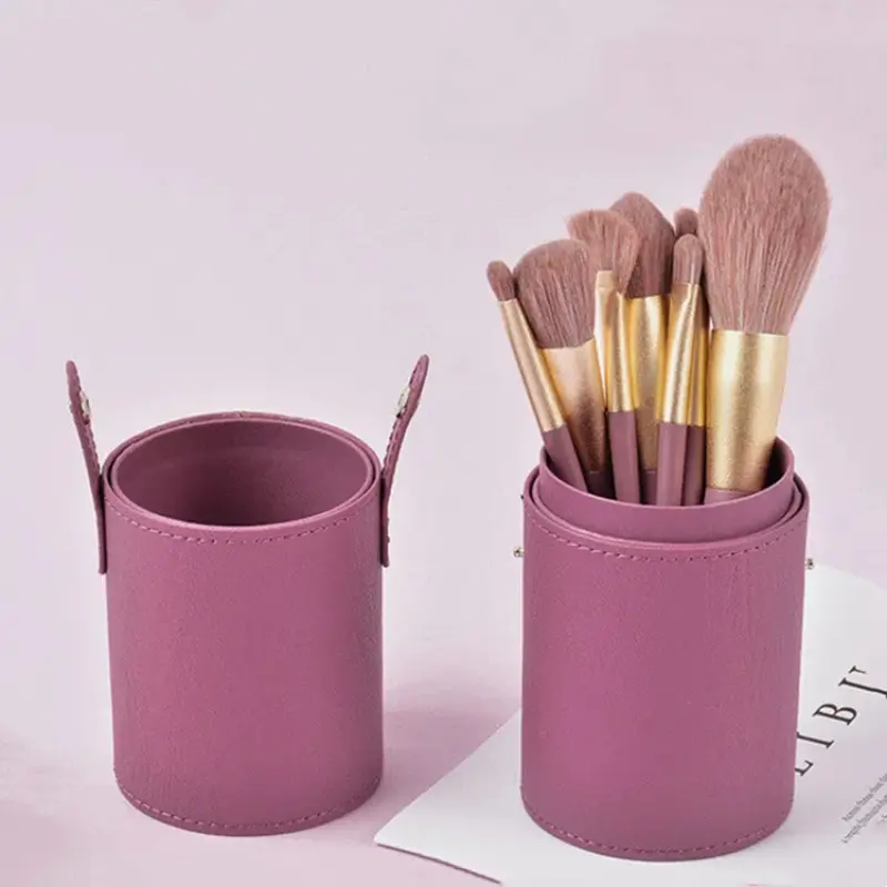 Makeup Brushes RONSLORE 9pcs Little Purple Sweet Potato Premium Beauty Cosmetic Foundation Powder Eyeshadow Makeup Brush Kit