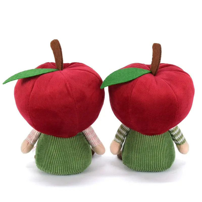Red Apple Faceless Doll Rudolph Fruit Gnome Doll Ornament Home Accessories Living Room Decoration Holiday Decorations