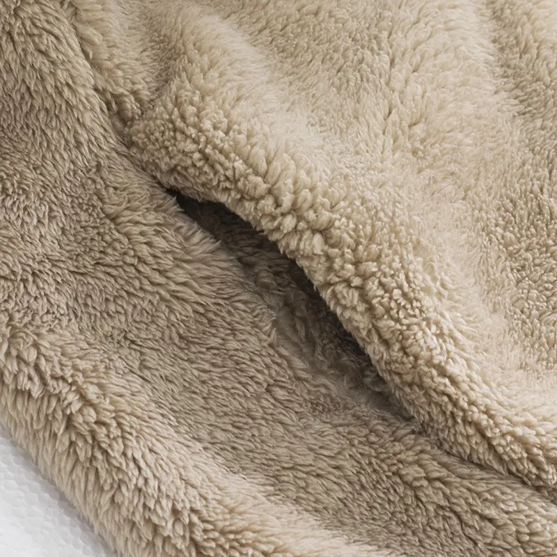 Winter Women Teddy Sweater Fluffy Fleece Jacket Plus Size Zipper Tops Turtleneck Fuzzy Warm Cardigan Women's Clothing