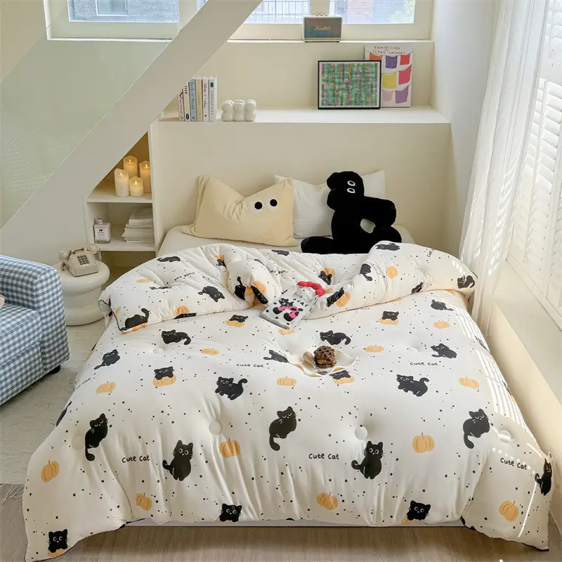 A Class Mother and Baby Grade Summer Cool Knitted Cotton Childrens Soft Air Conditioning Made of Soybean Fiber Resistant to Dirt
