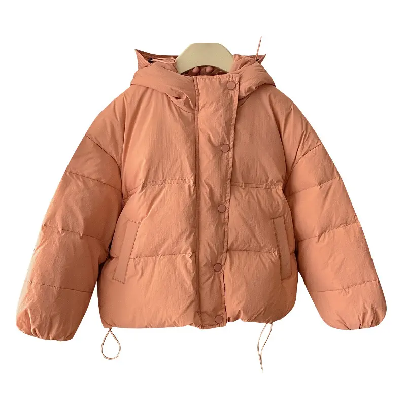 Childrens Korean Down Jacket Bread Jacket Autumn and Winter Boys' and Girls' Hooded Jacket White Duck Down Jackets NEW Jacket