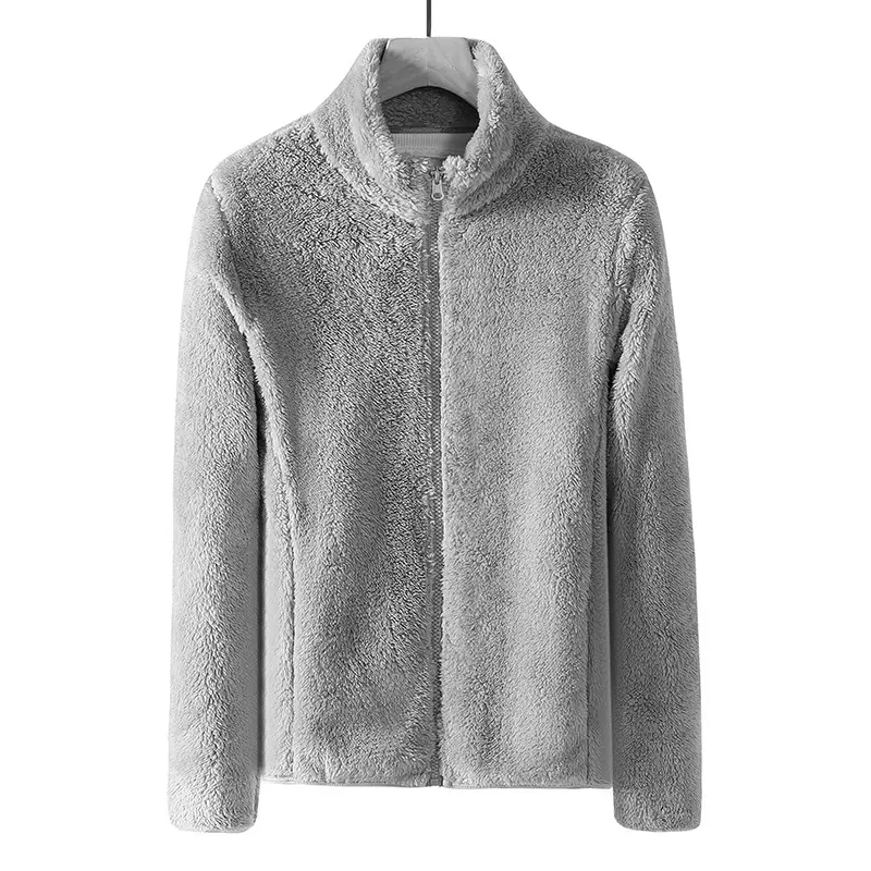Winter Coats For Women Casual Fleece Jacket Loose Soft Outdoor Lined Coat Outwear Coral Flannel Double-sided Velvet Top