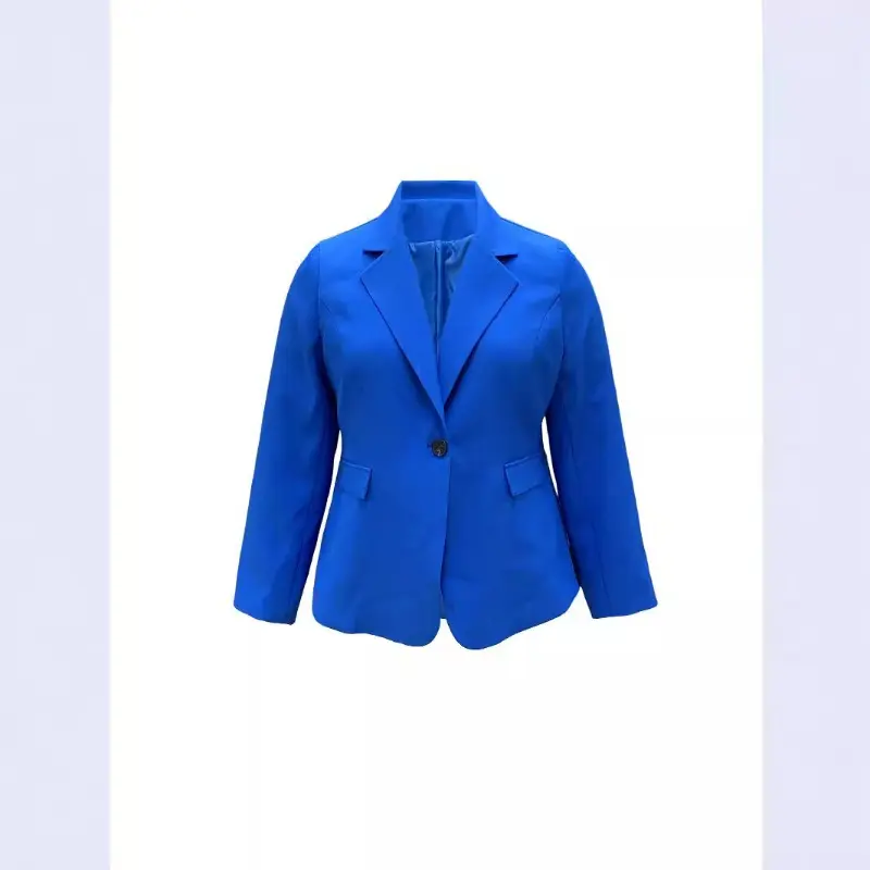 Autumn Winter Women's Cardigan Mini Suit Jacket Commuting Style Long Sleeved Fashion Elegant Solid Color Casual Suit Jacket