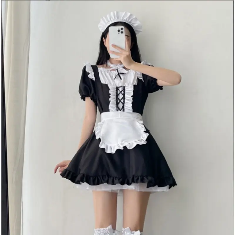 Maid Costume Cosplay, Niche Anime Characters, Kimono, Japanese Kimono, Multiple Sizes and Styles, Comfortable and Dirt Resistant