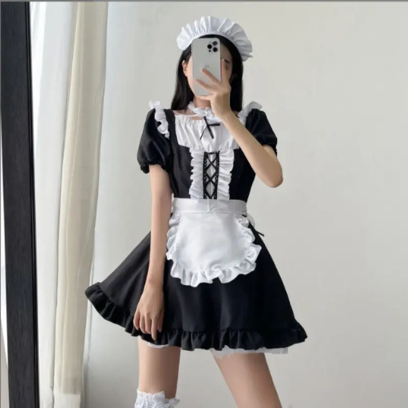 Maid Costume Cosplay, Niche Anime Characters, Kimono, Japanese Kimono, Multiple Sizes and Styles, Comfortable and Dirt Resistant