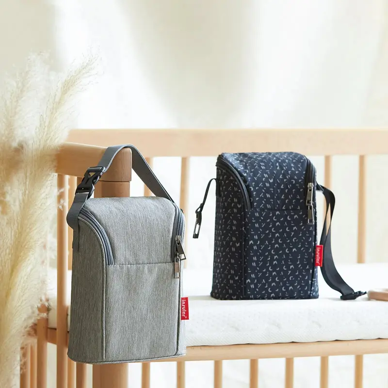 Portable Insulated Baby Bottle Bag Portable Baby Food Bag Insulated Baby Bottle Bag Large Capacity Feeding Warm Bags