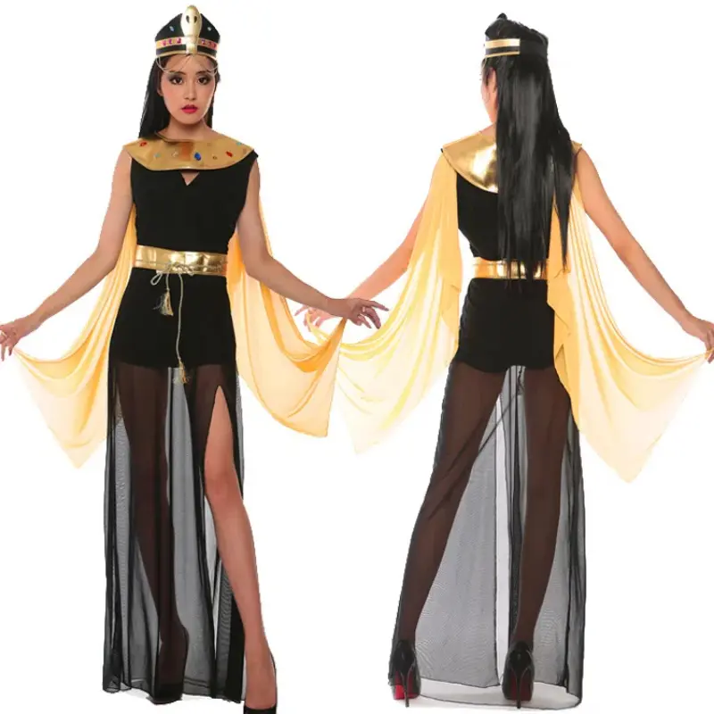 Egyptian Cleopatra Costume Halloween Costume National Costume Cosplay Pharaoh Ancient Roman Princess Costume Adult Women