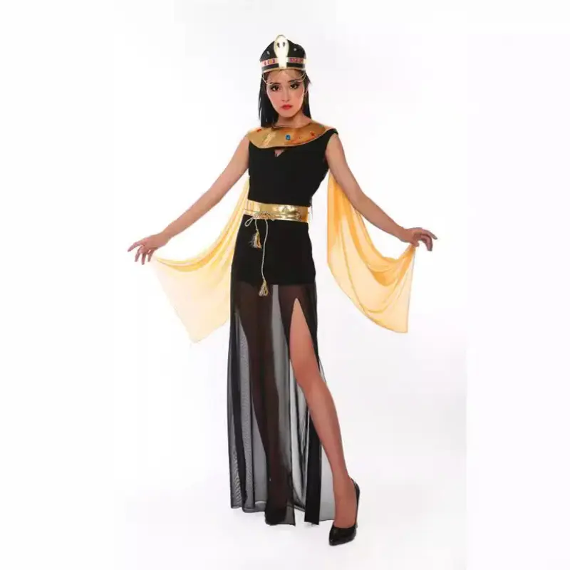 Egyptian Cleopatra Costume Halloween Costume National Costume Cosplay Pharaoh Ancient Roman Princess Costume Adult Women