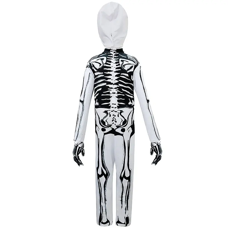 Cosplay Halloween Ghost Bodysuit Clothing skeleton Mascot Costume prank Surprise prop Fancy Dress Party anmie stage costume COS
