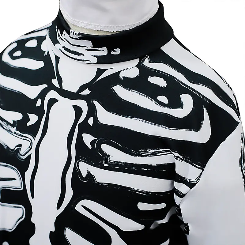 Cosplay Halloween Ghost Bodysuit Clothing skeleton Mascot Costume prank Surprise prop Fancy Dress Party anmie stage costume COS