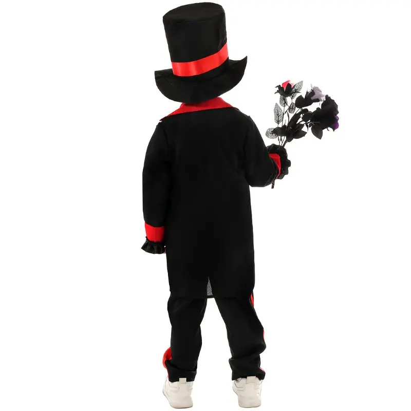 Deluxe Children's Day of the Dead Skeleton Cosplay Costume Mexican Boys Girls Halloween Carnival Easter Purim Fancy Dress 2024
