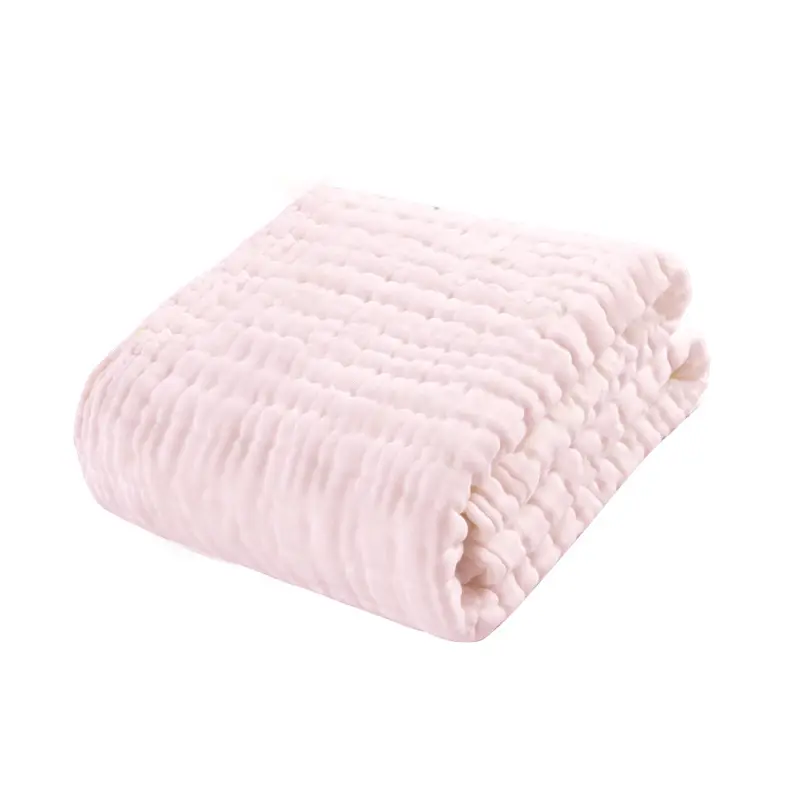 Six Layer Pure Cotton Printed Baby Bath Towel Cotton Gauze High-density Bed Sheet Bag Summer Thin Children's Bath Towel Diaper