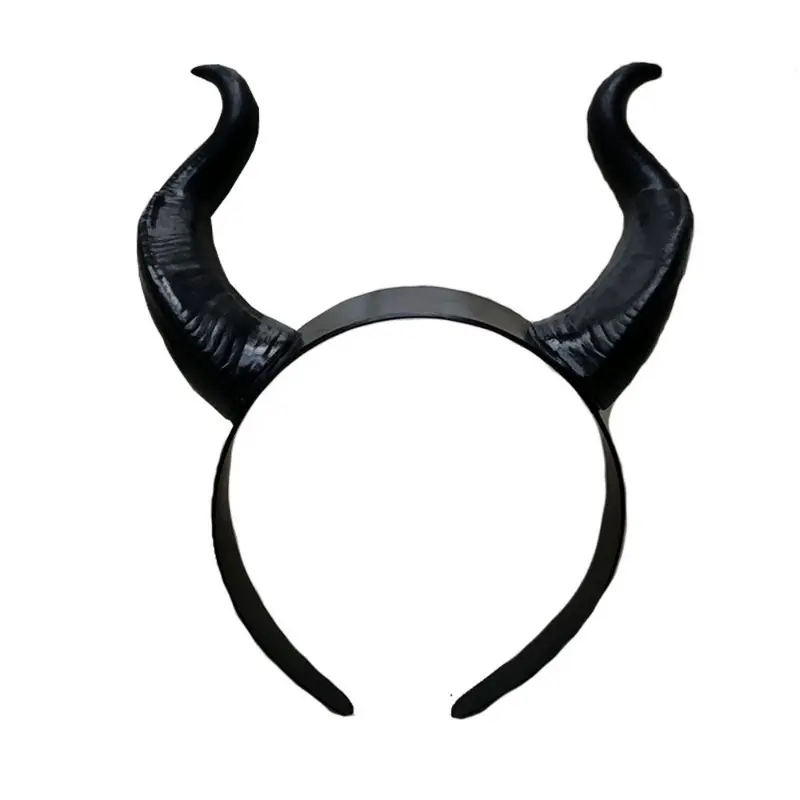 Pherson Sleeping Edge Prop Marlene Horn Curse Weekly IC Halloween Makeup ENT Headset Malef Ball Hair Accessories