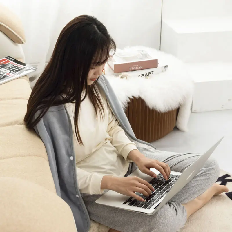 Multifunction Blanket Quality Wearable Blanket With Buckle Plush Cloak Cape Multi Color Available For Spring and Autumn