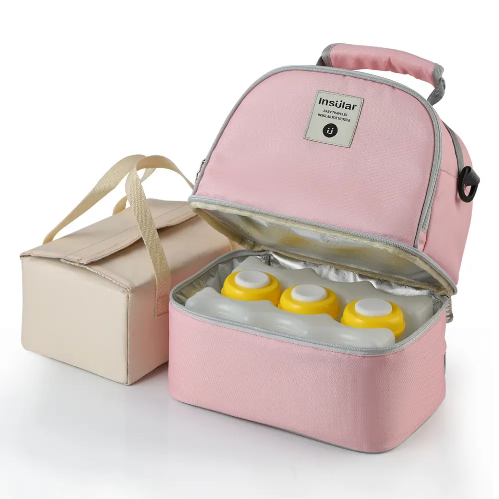 Multi Functional Mother And Baby Bag Lightweight Shoulder Small Backpack Mommy's Backpack for Going Out Heat Preservation