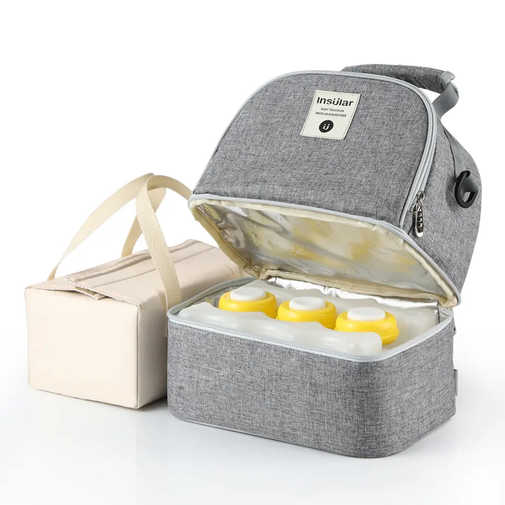 Multi Functional Mother And Baby Bag Lightweight Shoulder Small Backpack Mommy's Backpack for Going Out Heat Preservation