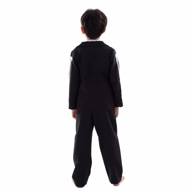 Hot Sale Child Halloween Zombie Skeleton Glow In The Dark Costume Cosplay Jumpsuit Kids Fancy Dress Carnival Theme Party Lovers
