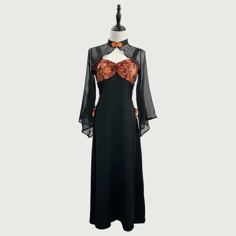 Hot Selling Original New Niche Halloween Chinese Style Witch Costume Halloween Witch Costume Comfortable and Dirt Resistant
