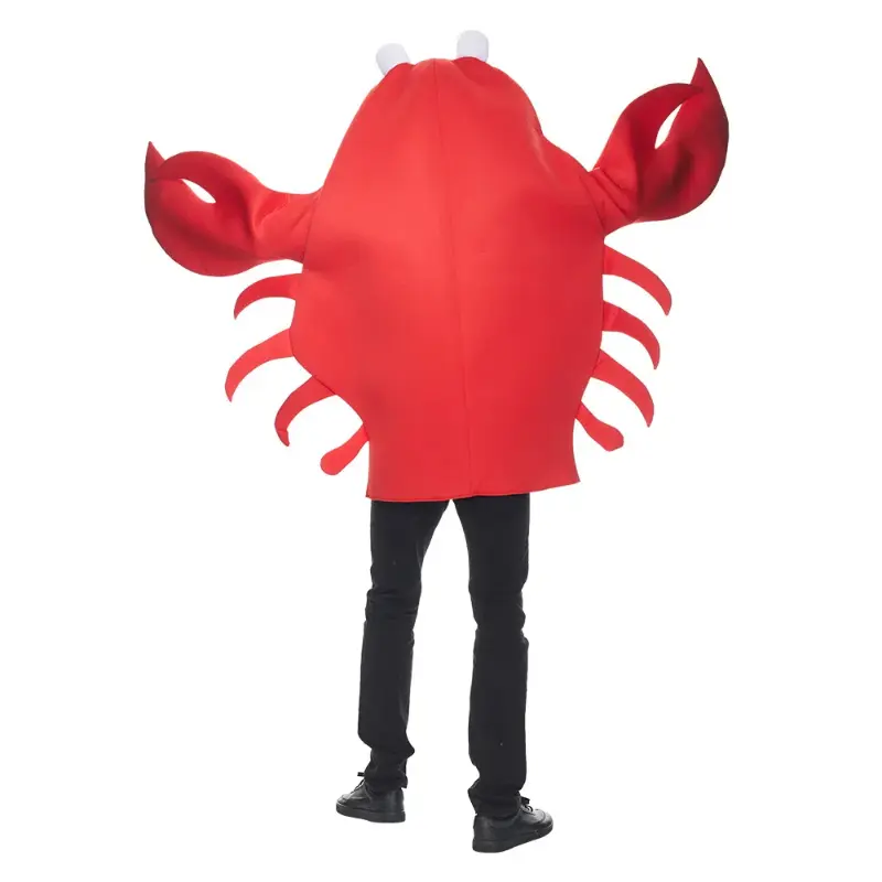 Marine Creatures Lobster Soldiers Crab Generals Cosplay Costumes Red Crabs Crayfish Halloween Parties Funny Performance Costumes