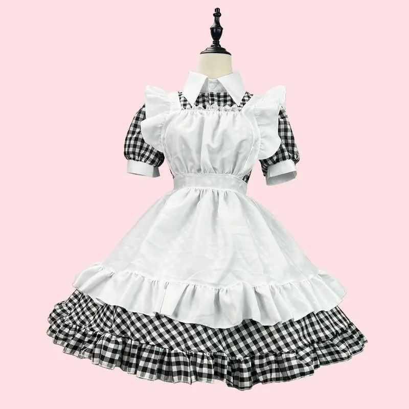 Traditional Maid Long Dress Maid Costume Fake Girl British Butler Cosplay Japanese Uniform Cute Dress Multiple Styles