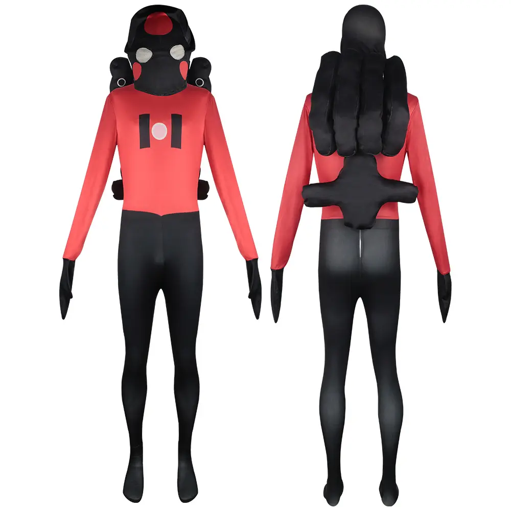 New Game Skibidi Toilet Cosplay Costume Speaker Camcorderman Monitor Jumpsuit Adult Kid Halloween Canival Party Mask Bodysuit