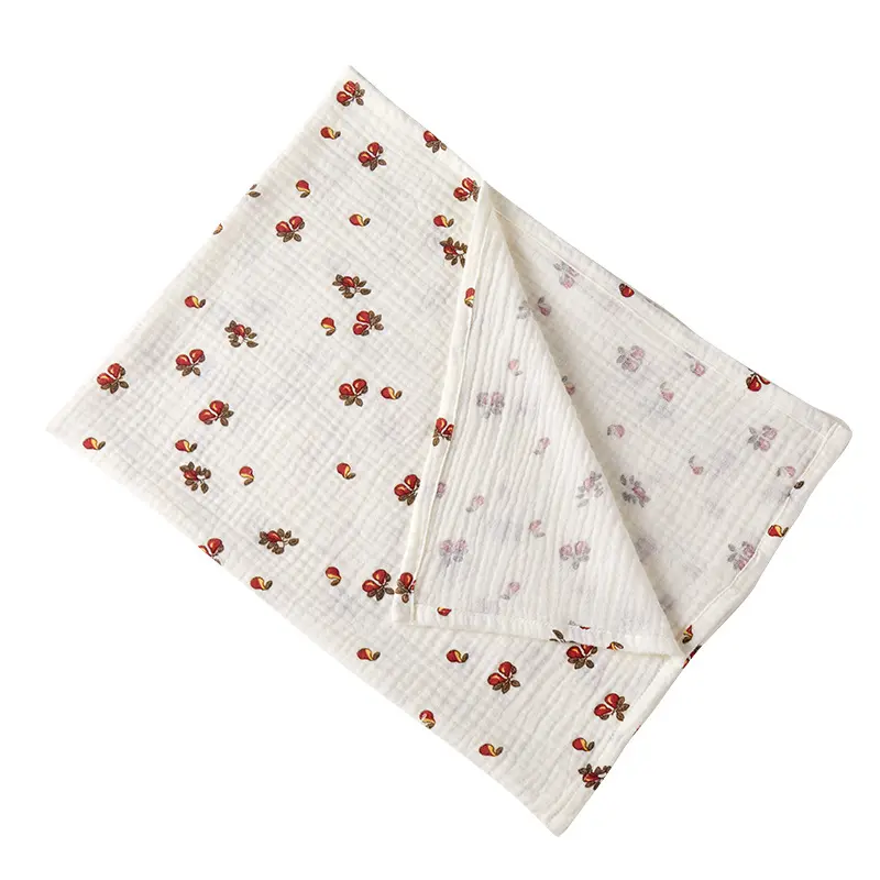 100x100cm Baby Gauze Bath Towel Pure Cotton Newborn Baby Super Soft Absorbent Bath Gauze Blanket Carpet Towels Baby Products