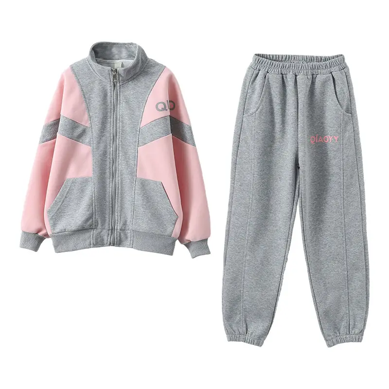 New Girls Clothing Sets Teenage Autumn Tracksuit Kids Plus Size Sportswear Suit Costume Sports Suits Children's Sets