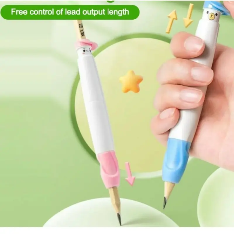 Multifunctional Aid Grip Corrector Writing Posture Correction Training Portable Children's Writing Posture Pen Holder Correct