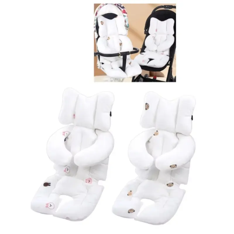 New Baby Stroller Baby Cotton Cushion Autumn and Winter Thick Baby Cotton Pad Baby Stroller Accessories Cotton Pad Stroller