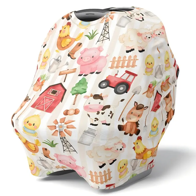 Seat Cover Personalized Baby Carseat Cover Baby Stroller Cover Seat Cover Personalized Baby Carseat Cover Portable and Versatile