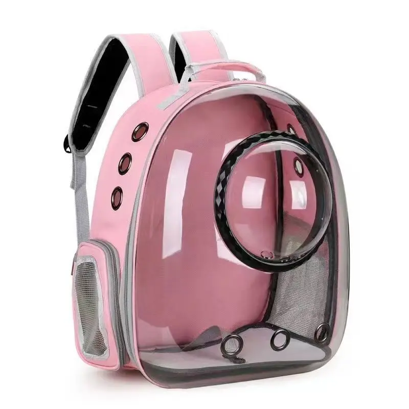 Bird Carrier Bag with Open Window Parrot Carrying Bag Portable Pet Carrier Backpack for Parakeet Travel Transparent Pet Bird Cag