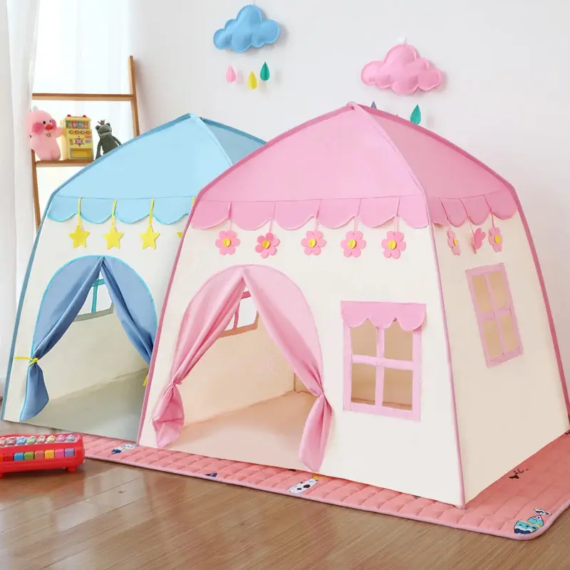 Kids Play Tent Indoor Outdoor Princess Castle Play House Baby Ocean Ball Pool Boy Girl Christmas Gifts Baby Photography Props