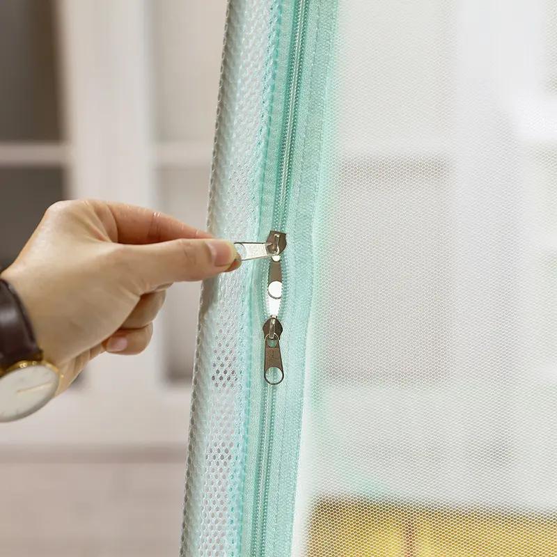 Summer Folding Mosquito Net Raising Height Mongolian Yurt Nets Purple Mesh Mosquito Netting Curtain Mosquito Net