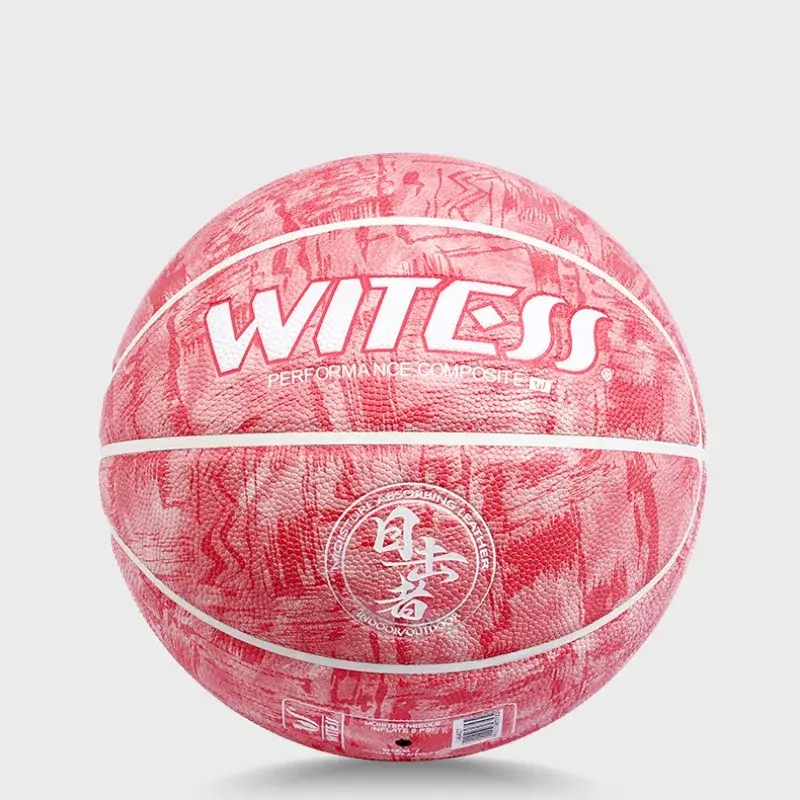 Tie Dyeing Colorful Size 7 Basketball Moisture Absorbing Wear-resistant Basket Ball Adults Outdoor Training Match Basketball