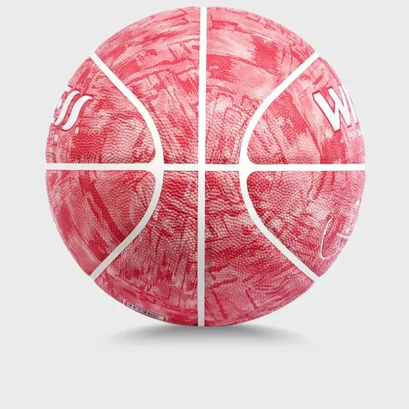 Tie Dyeing Colorful Size 7 Basketball Moisture Absorbing Wear-resistant Basket Ball Adults Outdoor Training Match Basketball