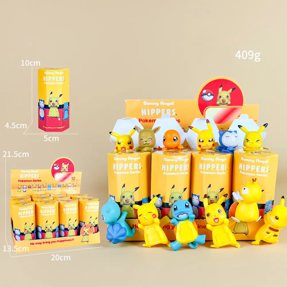 Hot Surprise Pikachu Blind Box Party Angel Mysterious Blind Box Anime Figure Model Toy Christmas Customized Gifts