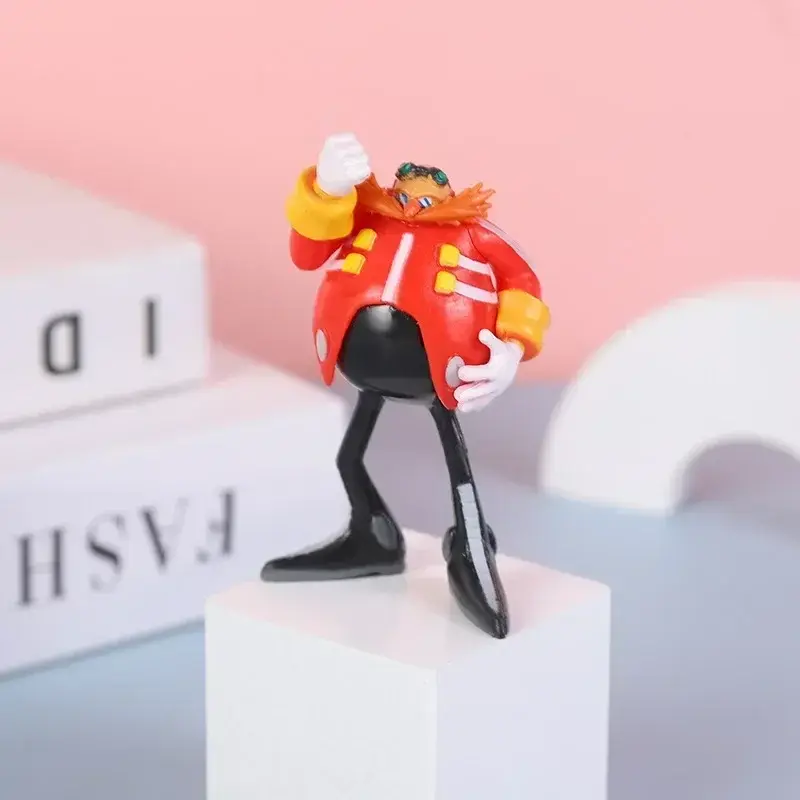 6cm Super Sonic Anime Action Figure The Hedgehog Shadow Tail PVC Model Dolls Toy Children Kawaii Animal Toy Kids Birthday Gift