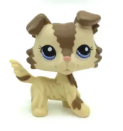 Real lps littlest pet shop Hasbro toy dog shorthair pink cat dachshund great dane black white shepherd dachshund
