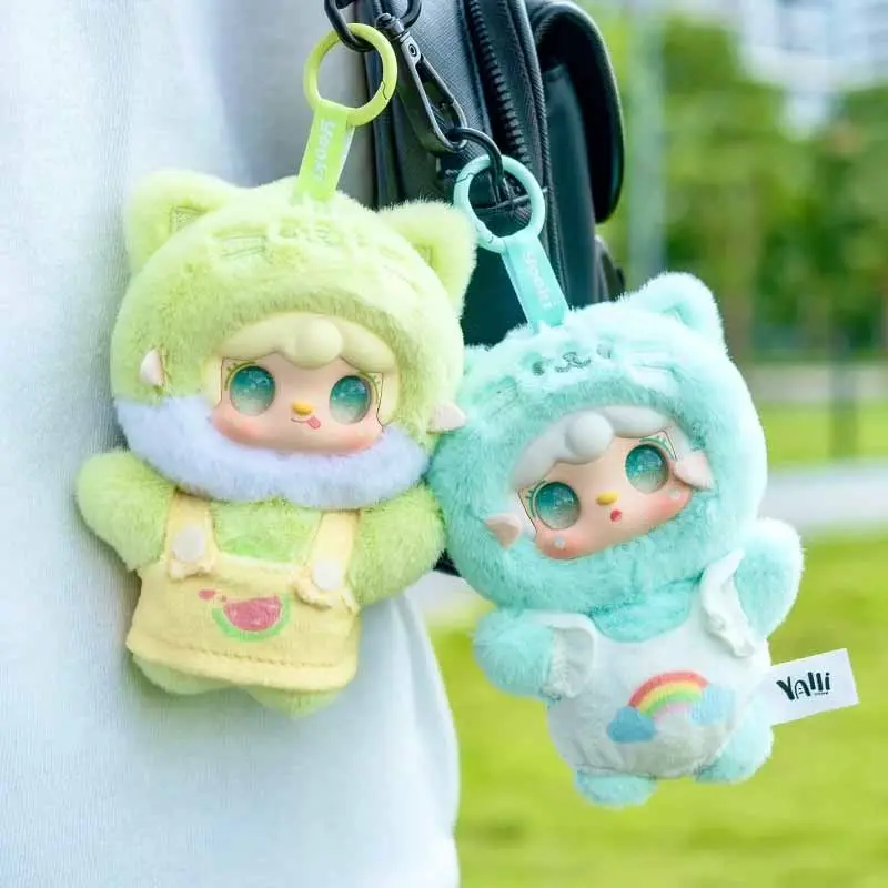 Yooki Oxygen Meow Meow Summer Party Blind Box Desktop Cute Doll Ornament Car Interior Pendant Toy Mystery Box Surprise Fun Gifts