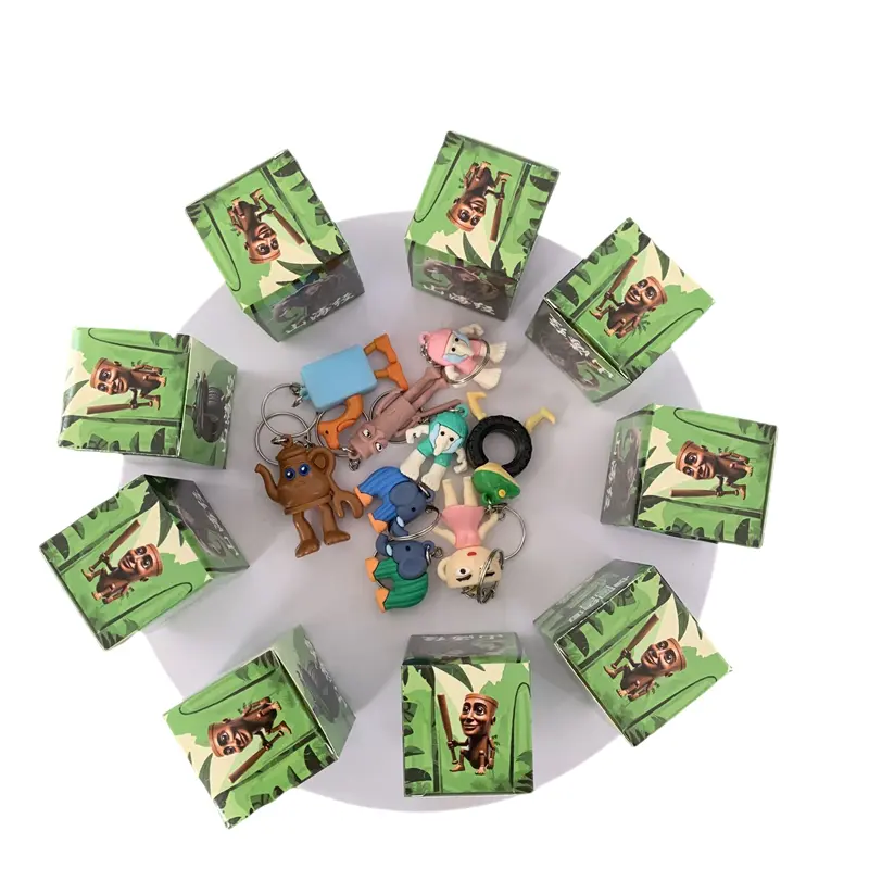 24PCS Italian Brainrot Blind Box Toy Tungtungtung Sahur Tralarero Tralala Bombardinocrocodilo Figures Key Chain Birthday Gift