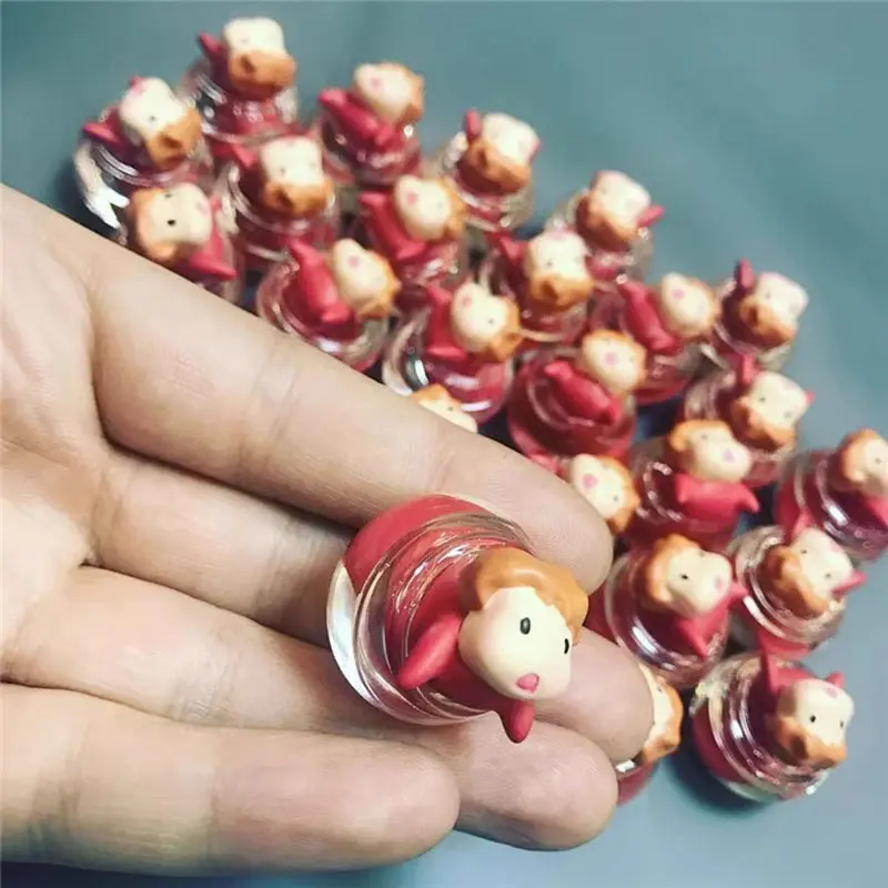New Kawaii Mini Anime Goldfish Princess Ponyo Micro Landscape Fridge Magnets Ornaments DIY Desktop Model Decor Toys Gifts